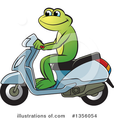 Scooter Clipart #1356054 by Lal Perera