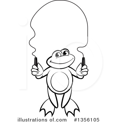 Royalty-Free (RF) Frog Clipart Illustration by Lal Perera - Stock Sample #1356105
