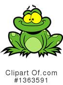 Frog Clipart #1363591 by Clip Art Mascots