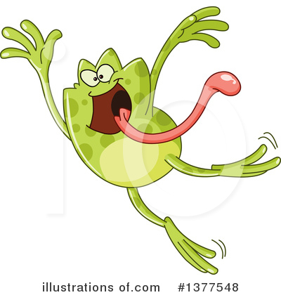 Royalty-Free (RF) Frog Clipart Illustration by yayayoyo - Stock Sample #1377548