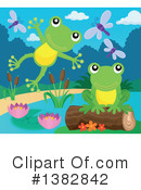 Frog Clipart #1382842 by visekart