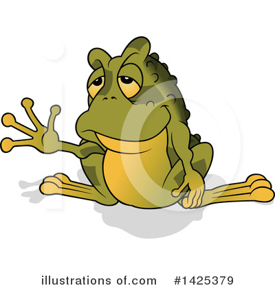 Royalty-Free (RF) Frog Clipart Illustration by dero - Stock Sample #1425379