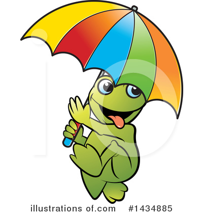 Frog Clipart #1434885 by Lal Perera