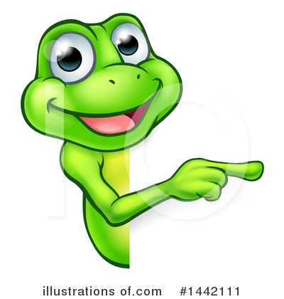 Royalty-Free (RF) Frog Clipart Illustration by AtStockIllustration - Stock Sample #1442111