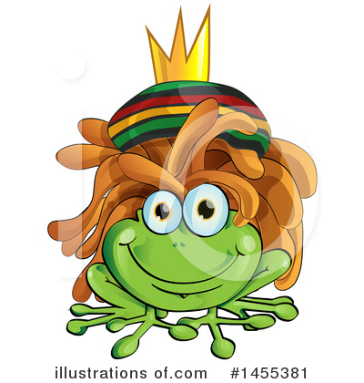 Royalty-Free (RF) Frog Clipart Illustration by Domenico Condello - Stock Sample #1455381
