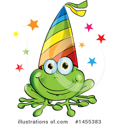 Royalty-Free (RF) Frog Clipart Illustration by Domenico Condello - Stock Sample #1455383