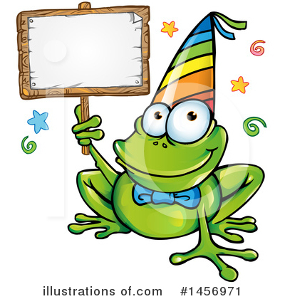 Royalty-Free (RF) Frog Clipart Illustration by Domenico Condello - Stock Sample #1456971