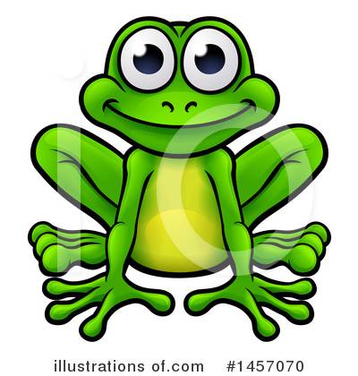 Frogs Clipart #1457070 by AtStockIllustration