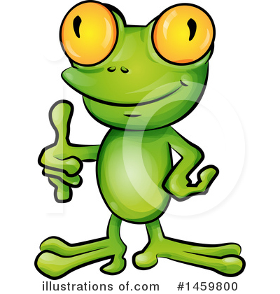 Royalty-Free (RF) Frog Clipart Illustration by Domenico Condello - Stock Sample #1459800