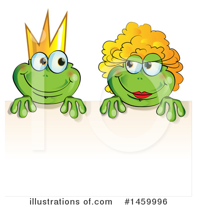 Royalty-Free (RF) Frog Clipart Illustration by Domenico Condello - Stock Sample #1459996