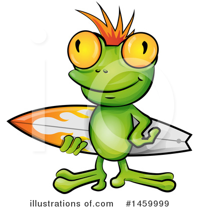 Royalty-Free (RF) Frog Clipart Illustration by Domenico Condello - Stock Sample #1459999