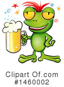Frog Clipart #1460002 by Domenico Condello