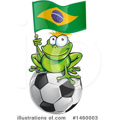 Soccer Clipart #1460003 by Domenico Condello