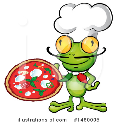 Royalty-Free (RF) Frog Clipart Illustration by Domenico Condello - Stock Sample #1460005