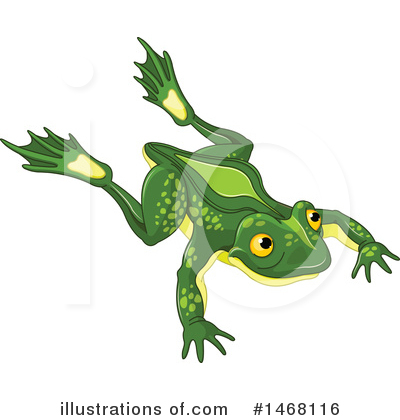 Royalty-Free (RF) Frog Clipart Illustration by Pushkin - Stock Sample #1468116