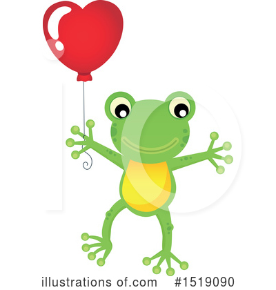 Royalty-Free (RF) Frog Clipart Illustration by visekart - Stock Sample #1519090