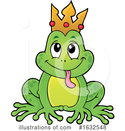 Royalty-Free (RF) Frog Clipart Illustration by visekart - Stock Sample #1632548