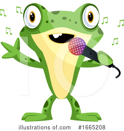 Royalty-Free (RF) Frog Clipart Illustration by Morphart Creations - Stock Sample #1665208