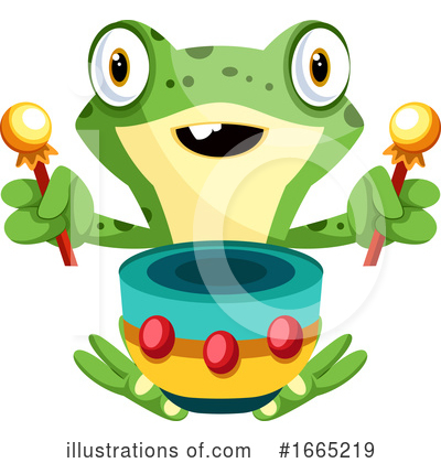 Royalty-Free (RF) Frog Clipart Illustration by Morphart Creations - Stock Sample #1665219