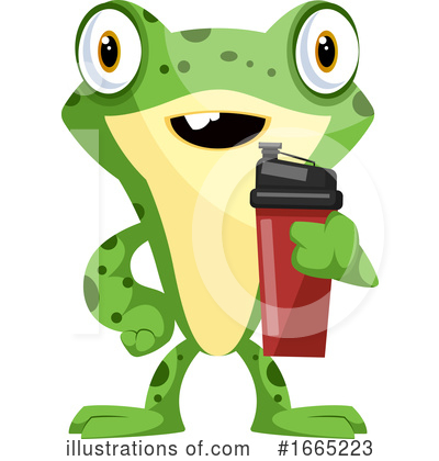 Royalty-Free (RF) Frog Clipart Illustration by Morphart Creations - Stock Sample #1665223