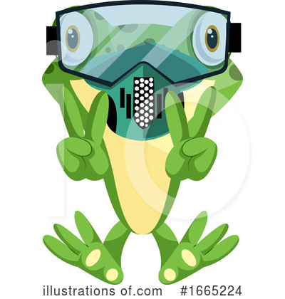 Royalty-Free (RF) Frog Clipart Illustration by Morphart Creations - Stock Sample #1665224