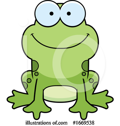 Frogs Clipart #1669538 by Cory Thoman