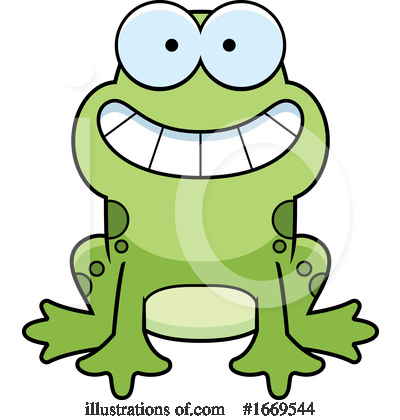 Frog Clipart #1669544 by Cory Thoman