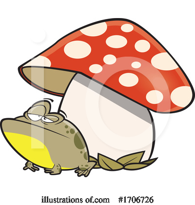 Frogs Clipart #1706726 by toonaday