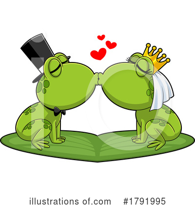Frogs Clipart #1791995 by Hit Toon