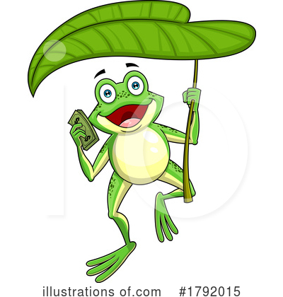 Royalty-Free (RF) Frog Clipart Illustration by Hit Toon - Stock Sample #1792015