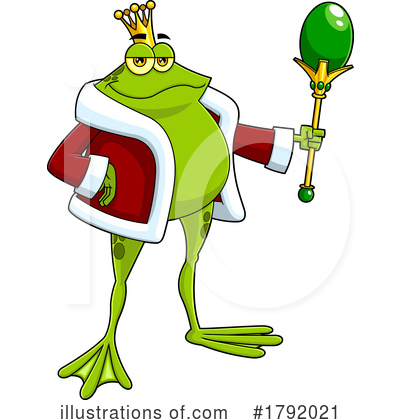 Royalty-Free (RF) Frog Clipart Illustration by Hit Toon - Stock Sample #1792021