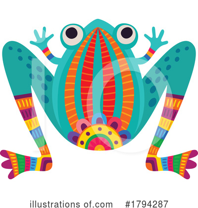 Royalty-Free (RF) Frog Clipart Illustration by Vector Tradition SM - Stock Sample #1794287