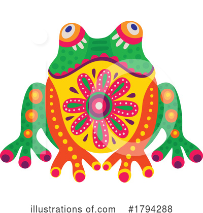 Frog Clipart #1794288 by Vector Tradition SM