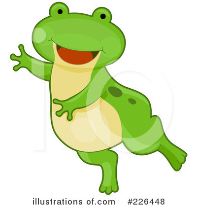Royalty-Free (RF) Frog Clipart Illustration by BNP Design Studio - Stock Sample #226448