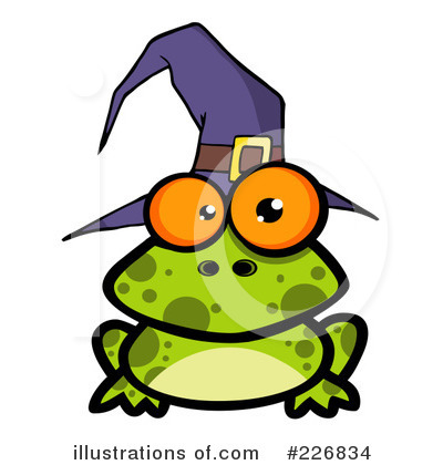 Royalty-Free (RF) Frog Clipart Illustration by Hit Toon - Stock Sample #226834