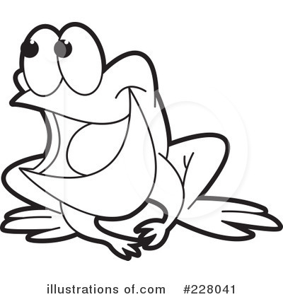 Royalty-Free (RF) Frog Clipart Illustration by Lal Perera - Stock Sample #228041