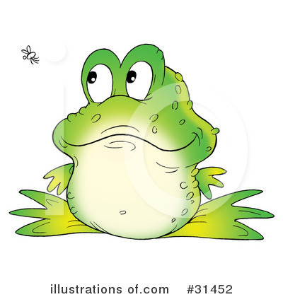 Royalty-Free (RF) Frog Clipart Illustration by Alex Bannykh - Stock Sample #31452