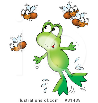 Royalty-Free (RF) Frog Clipart Illustration by Alex Bannykh - Stock Sample #31489