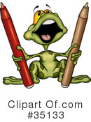 Frog Clipart #35133 by dero