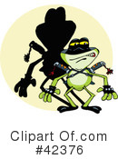 Frog Clipart #42376 by Dennis Holmes Designs