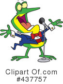 Frog Clipart #437757 by toonaday