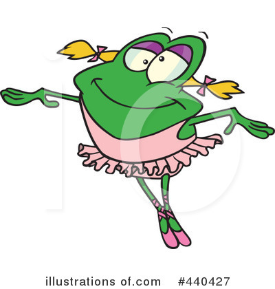 Royalty-Free (RF) Frog Clipart Illustration by toonaday - Stock Sample #440427