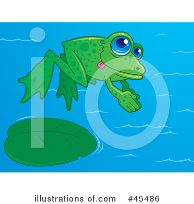 Frog Clipart #45486 by John Schwegel