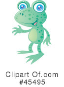 Frog Clipart #45495 by John Schwegel