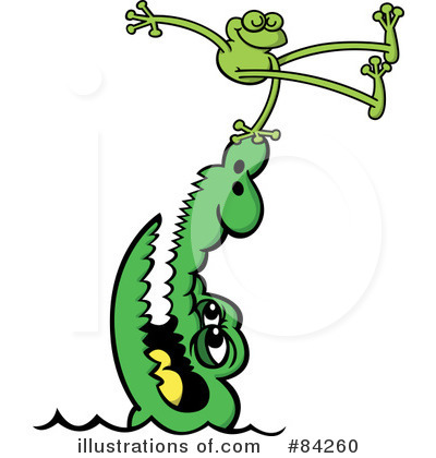 Royalty-Free (RF) Frog Clipart Illustration by Zooco - Stock Sample #84260