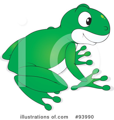 Royalty-Free (RF) Frog Clipart Illustration by Alex Bannykh - Stock Sample #93990