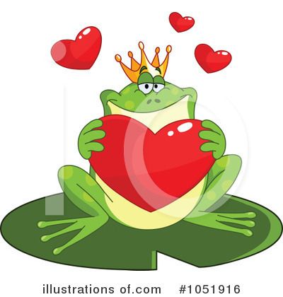 Royalty-Free (RF) Frog Prince Clipart Illustration by yayayoyo - Stock Sample #1051916