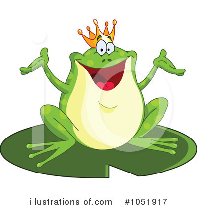 Royalty-Free (RF) Frog Prince Clipart Illustration by yayayoyo - Stock Sample #1051917