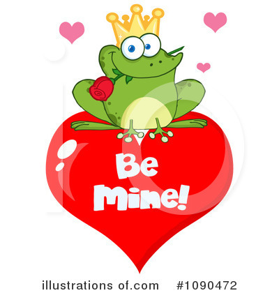 Frog Prince Clipart #1090472 by Hit Toon