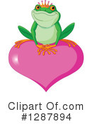 Frog Prince Clipart #1287894 by Pushkin